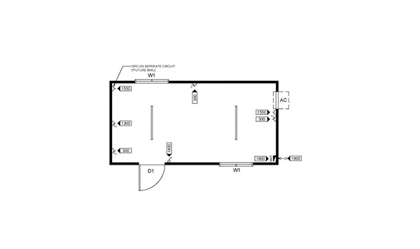 6m x 3m Office