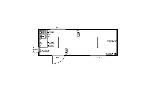6m x 3m Lunchroom